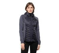Jack Wolfskin Routeburn Pro Hybrid W Chaqueta de Forro Polar para Mujer, Grafito, XL, Gris, XL