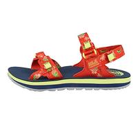 Jack Wolfskin Sandalia Outfresh Deluxe W para mujer, Tulip Red All Over, 38 EU