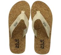 Jack Wolfskin Sandalia para mujer Ecostride 2 Slipper W, Corcho natural, 35.5 EU