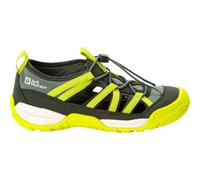 Jack Wolfskin Sandalia unisex para niños Vili K, Color verde., 40 EU
