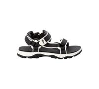 Jack Wolfskin Sandalias de ocio unisex para niños Seven Seas 3 K, Negro, 27 EU