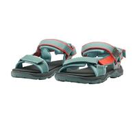 Jack Wolfskin Sandalias unisex para niños Seven Seas 3 K, verde claro, 38 EU