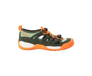 Jack Wolfskin Sandalias unisex para niños Vili, Hoja de menta, 27 EU