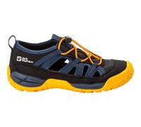 Jack Wolfskin Sandalias unisex para niños Vili K, naranja pop, 26 EU