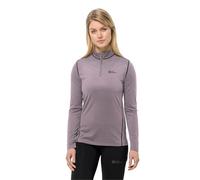 Jack Wolfskin Sky Thermal Hz W Camiseta de Senderismo, Flor Salvaje, XS para Mujer