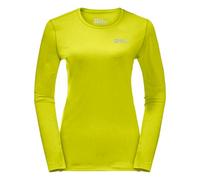 Jack Wolfskin Sky Thermal L/S W Camisa de Senderismo, Firefly, L para Mujer