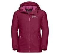 Jack Wolfskin SNOWY DAYS JACKET KIDS, Abrigo Unisexo, dark ruby,