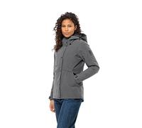 Jack Wolfskin Snowy Park JKT W Chaqueta, Negro, s Mujer, Negro, S