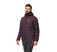 Jack Wolfskin Sudadera con Capucha Ather Down M Chaqueta de plumón, Midnight Plum, S para Hombre