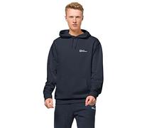Jack Wolfskin Sudadera con Capucha para Hombre, Azul Oscuro, Talla M