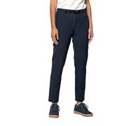 Jack Wolfskin Summer Lifestyle Pants W Pantaln de Vestir, Azul Noche (Night Blue), 44 para Mujer