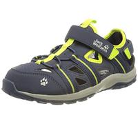 Jack Wolfskin Sun Climber K, Sandalia, Lima Azul, 35 EU