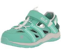 Jack Wolfskin Sun Climber K, Sandalia Unisex niños, Color Verde Claro, 28 EU