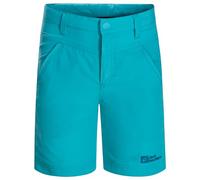 Jack Wolfskin Sun Pantalones Cortos K, Niños, Azul Aguamarina, 104 cm