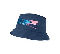 Jack Wolfskin Supplex at Home Bucket Kids Sombrero de Sol, Azul (Dark Indigo), Small Unisex niños