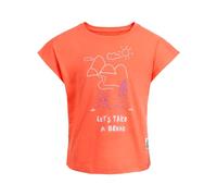 Jack Wolfskin Take A Break T G Camiseta, Digital Orange, 116 para Niñas