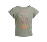 Jack Wolfskin Take A Break T G Camiseta, Hoja de Menta, 116 para Niñas