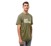 Jack Wolfskin Talla de Marca M Camiseta, Bay Leaf, XL para Hombre