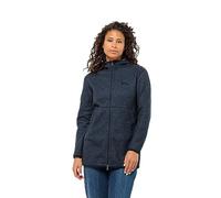 Jack Wolfskin Tannenspur Coat W - Chaqueta de Forro Polar, Color Azul Noche, m para Mujer, Azul Ocuro, M