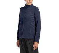 Jack Wolfskin Taunus FZ W Chaqueta de Forro Polar, Azul Noche, S para Mujer