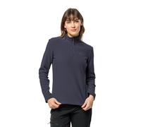 Forro polar con media cremallera JACK WOLSKIN TAUNUS HZ para mujer (azul marino)