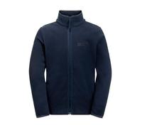 Jack Wolfskin Taunus K Chaqueta de Forro Polar, Azul Ocuro, 140 cm para Niños