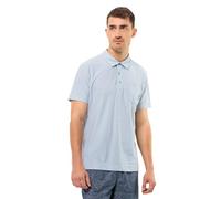 Jack Wolfskin Terral Polo M Camiseta, Azul Claro, XXXL para Hombre