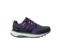 Jack Wolfskin Terraquest Texapore Low W - Zapatillas de Senderismo para Mujer, Dark Grape, 38 EU