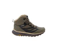 Jack Wolfskin Terraventure Texapore Mid M, Zapatillas para Caminar Hombre, Marrón/Beige, 41 EU