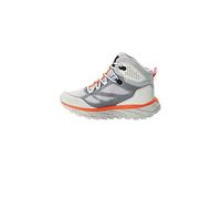 Jack Wolfskin Terraventure Texapore Mid W - Zapatillas de senderismo para mujer, gris plateado, 35.5 EU