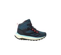 Jack Wolfskin Terraventure Texapore Mid W - Zapatos para caminar para mujer, Coral azul, 36 EU
