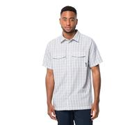 Jack Wolfskin Thompson-Camisa para Hombre Manga Corta, Fiebre Blanca, S