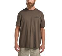 Jack Wolfskin Trailblazer T M Camiseta, Trail Cold Coffee, XL Hombres