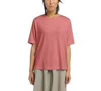 Jack Wolfskin Travel T W Camiseta, Mineral Red Heather, Large Mujeres