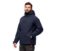 Jack Wolfskin troposfera aislada chaqueta prueba de - Noche Azul - XL
