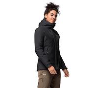 Jack Wolfskin Troposphere W, Chaqueta De Invierno Impermeable Mujer, Negro, M