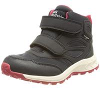 Jack Wolfskin Unisex Kid's Woodland Texapore Mid Vc K Walking Shoe, Dark Blue Pink, 36 2/3 EU