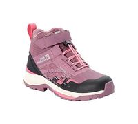 Jack Wolfskin Vili Hiker Texapore Mid K - Tenis Unisex para Caminar para niños, Malva Ceniza, 5 UK