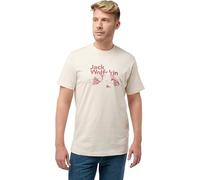 Jack Wolfskin Vista Montaña T M Camiseta, Verde petróleo, Hombre