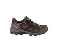Jack Wolfskin Vojo 3 Texapore Low M, Zapatillas Hombre, Marrón Oscuro/Lima, 44 EU