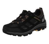 Jack Wolfskin Vojo 3 Texapore Low M, Zapatillas Hombre, Negro (Black Burly Yellow Xt), 43 EU