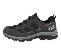 Jack Wolfskin Vojo 3 Texapore Low W, Zapatos al Aire Libre Mujer, Dark Steel/Purple, 40 EU