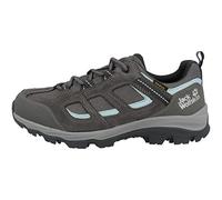 Jack Wolfskin Vojo 3 Texapore Low W, Zapatos al Aire Libre Mujer, Tarmac Grey/Light Blue, 41 EU