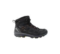 Jack Wolfskin Vojo 3 Texapore Mid M, Zapatos al Aire Libre Hombre, Black/Burly Yellow XT, 44 EU