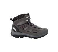 Jack Wolfskin Vojo 3 Texapore Mid W, Zapatos al Aire Libre Mujer, Tarmac Grey/Pink, 37 EU