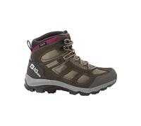 Jack Wolfskin Vojo 3 Texapore Mid - Zapatillas de exterior para mujer, Caqui Burgundy 2023, 42.5 EU