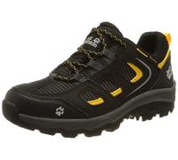 Jack Wolfskin Vojo Texapore Low K, Zapatillas para Caminar Unisex niños, Black Burly Yellow, 37 EU