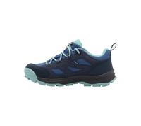 Jack Wolfskin Vojo Tour Texapore Low K, Zapatillas para Caminar Unisex niños, Azul Noche (Night Blue), 28 EU
