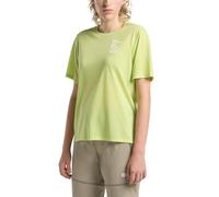 Jack Wolfskin Vonnan Graphic T W Camiseta, Explore Cool Matcha, Medium Mujeres