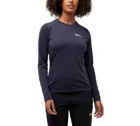 Jack Wolfskin Vonnan LS T W Camiseta, Gris, XL para Mujer